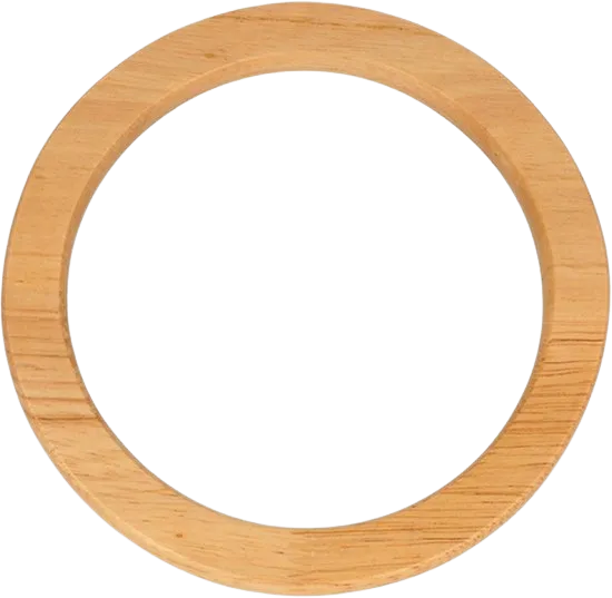 [14004288] HOUTEN HANDVATEN ROND
