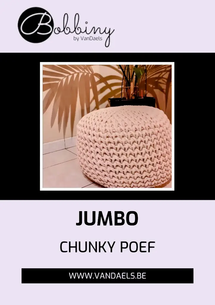 Patroon Bobbiny - Poef