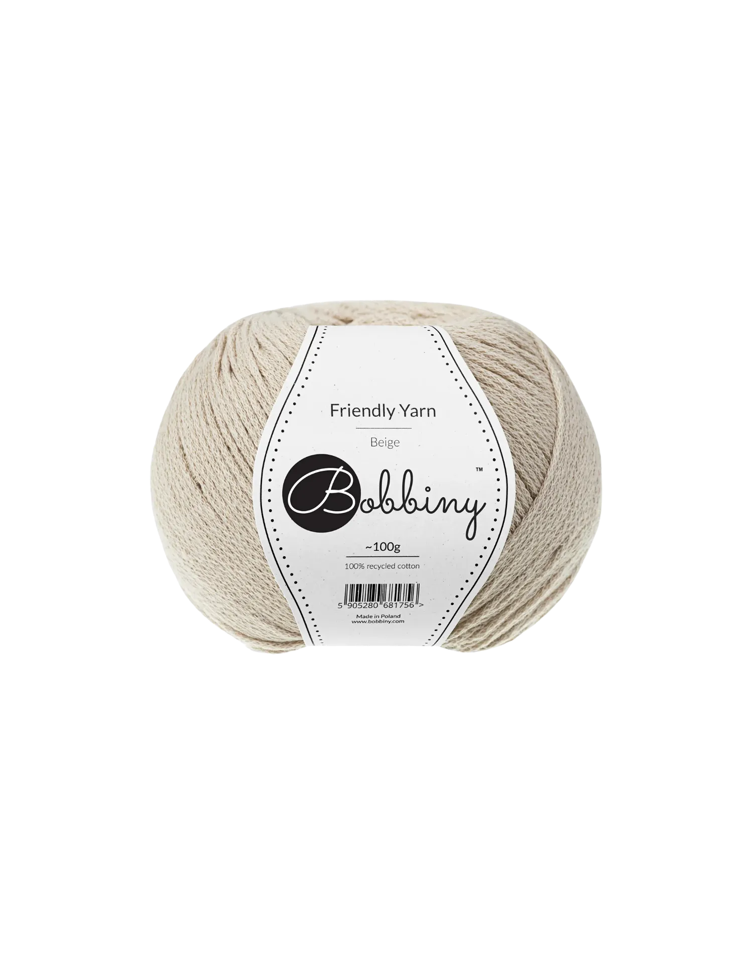 [FY-003] BOBBINY FRIENDLY YARN - BEIGE