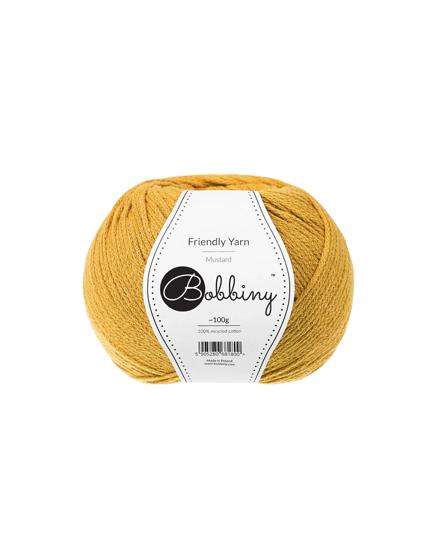[FY-008] BOBBINY FRIENDLY YARN - MUSTARD