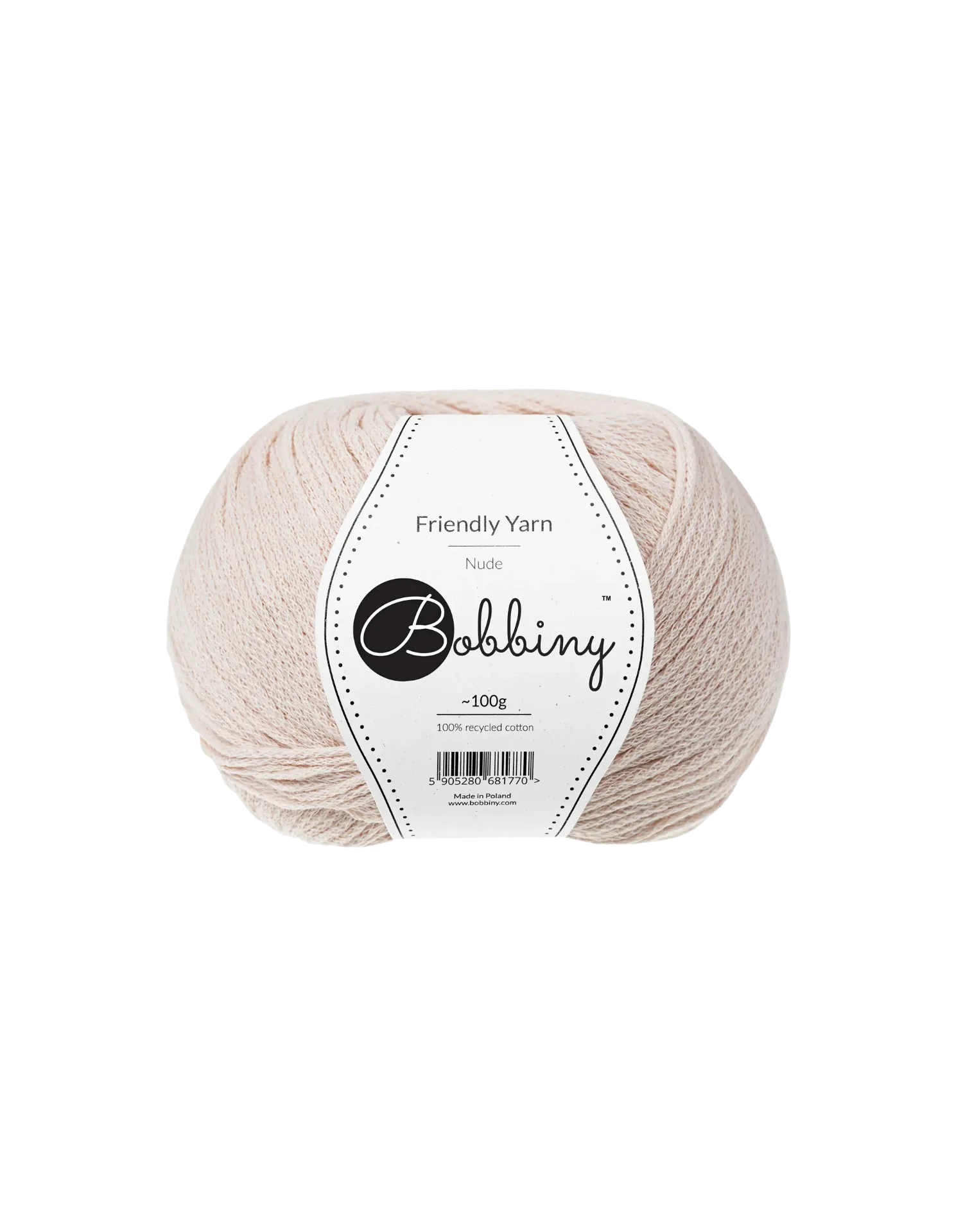 BOBBINY FRIENDLY YARN - NUDE