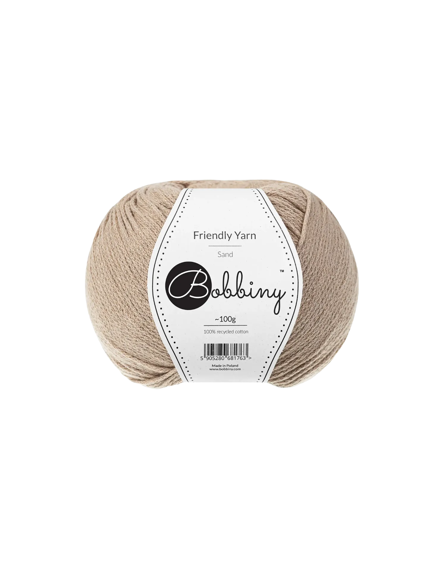 BOBBINY FRIENDLY YARN - SAND