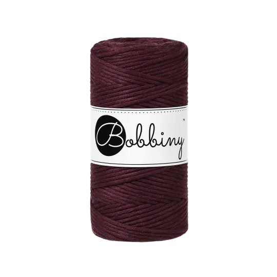 MACRAMÉ 3MM - BURGUNDY