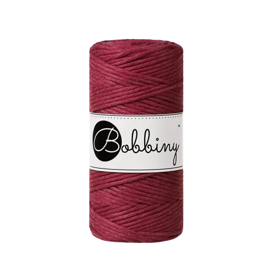 [MS-E097] MACRAMÉ 3MM - WINE RED