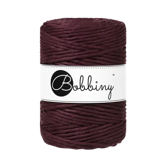 MACRAMÉ 5MM - BURGUNDY