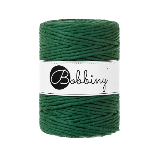 [MX-E070] MACRAMÉ 5MM - PINE GREEN